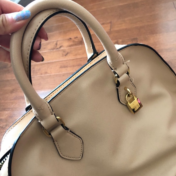 Cute beige pink satchel from Zara - Picture 2 of 5